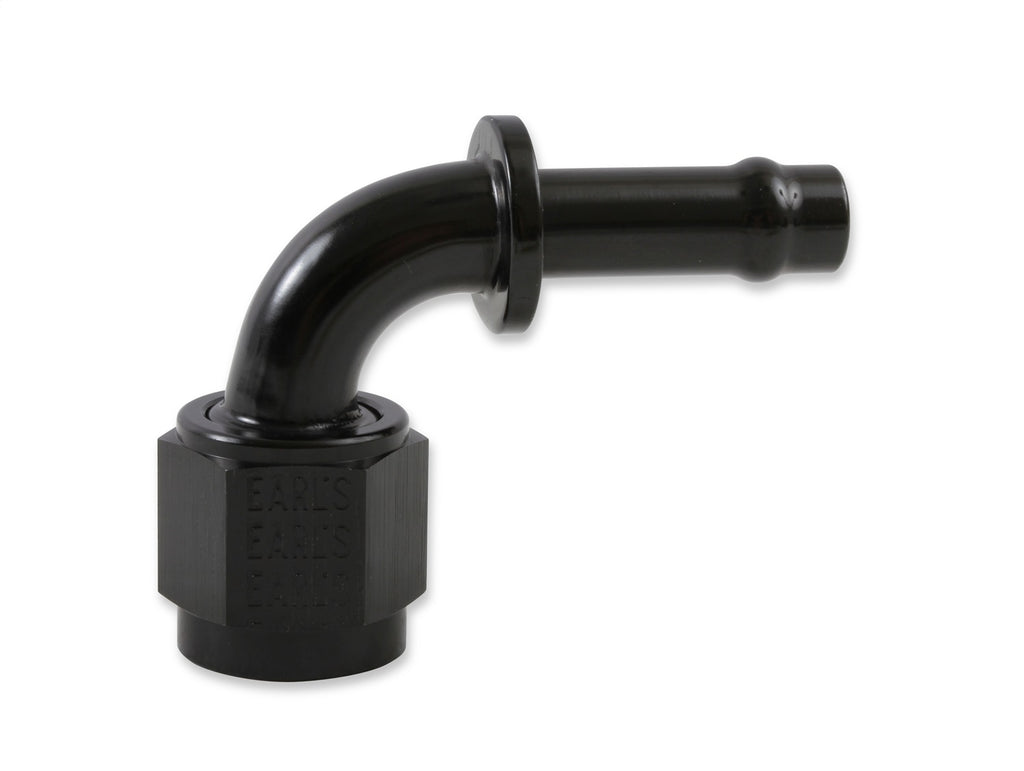 Earls Plumbing 759166ERL Vapor Guard 90 Deg. AN Hose End