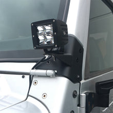 Load image into Gallery viewer, Smittybilt 7608 Windshield Mount Light Bracket Fits 97-06 Wrangler (TJ)