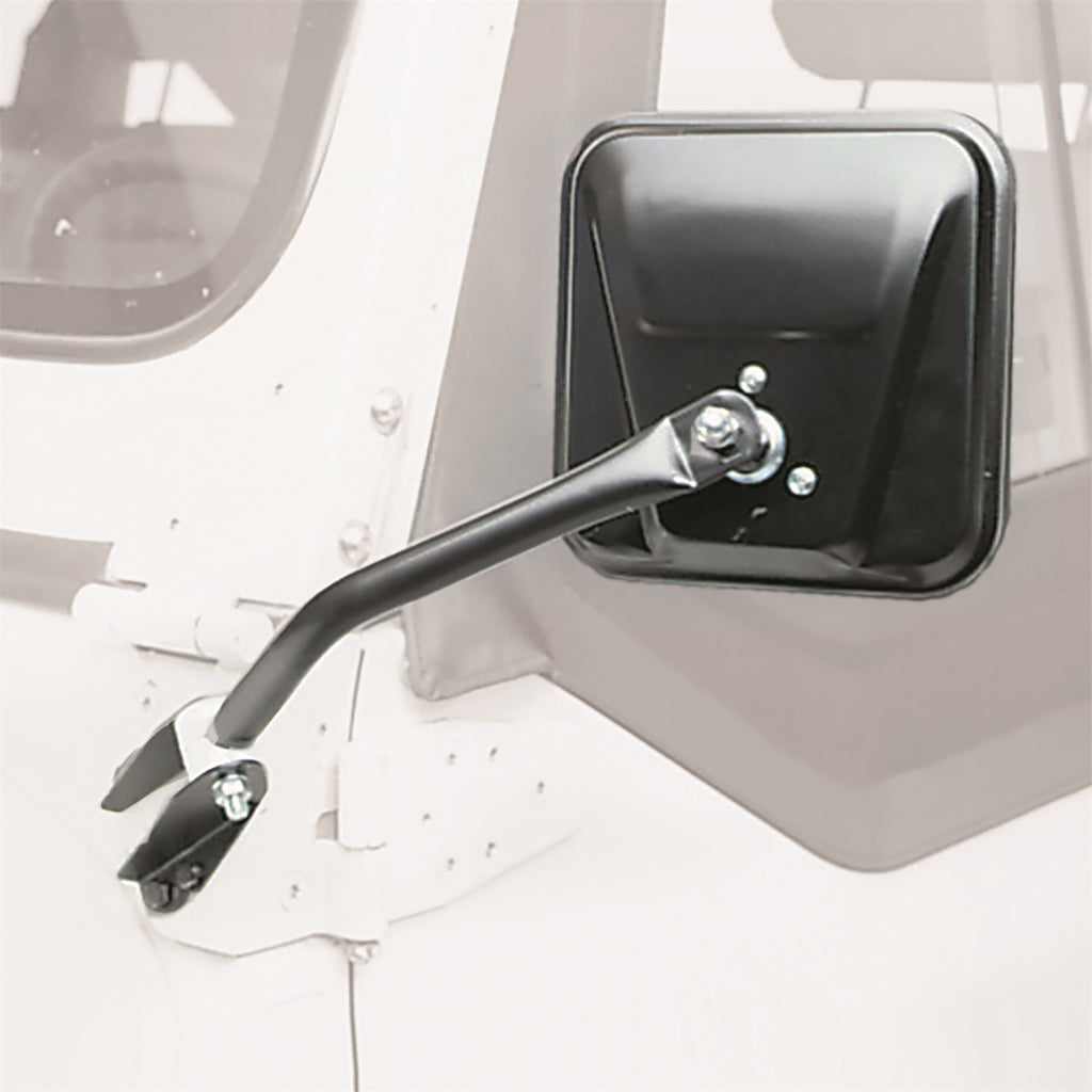 Smittybilt 7617 Side Mirror Kit Fits 55-95 CJ5 CJ7 Willys Wrangler (YJ)