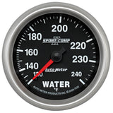 AutoMeter 7632 Sport-Comp II Mechanical Water Temperature Gauge