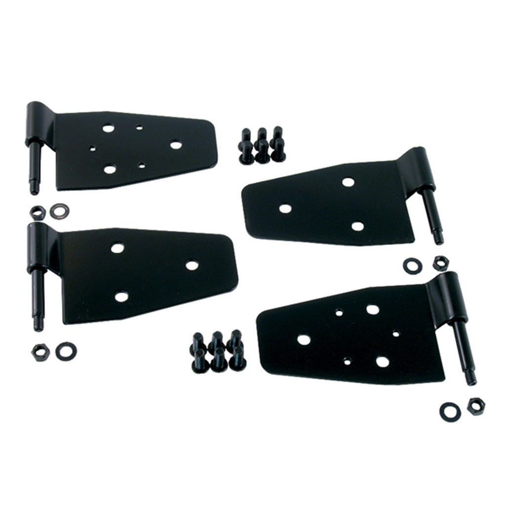 Rugged Ridge 11202.01 Door Hinge Kit Fits 87-06 Wrangler (TJ) Wrangler (YJ)