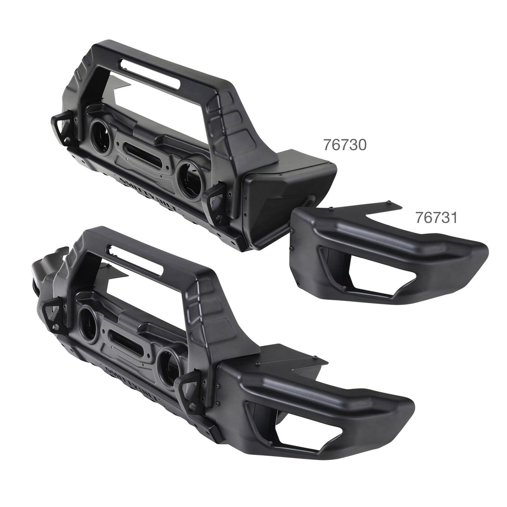 Smittybilt 76731 Stryker Bumper Wings Fits Wrangler Wrangler (JK) Wrangler (JL)