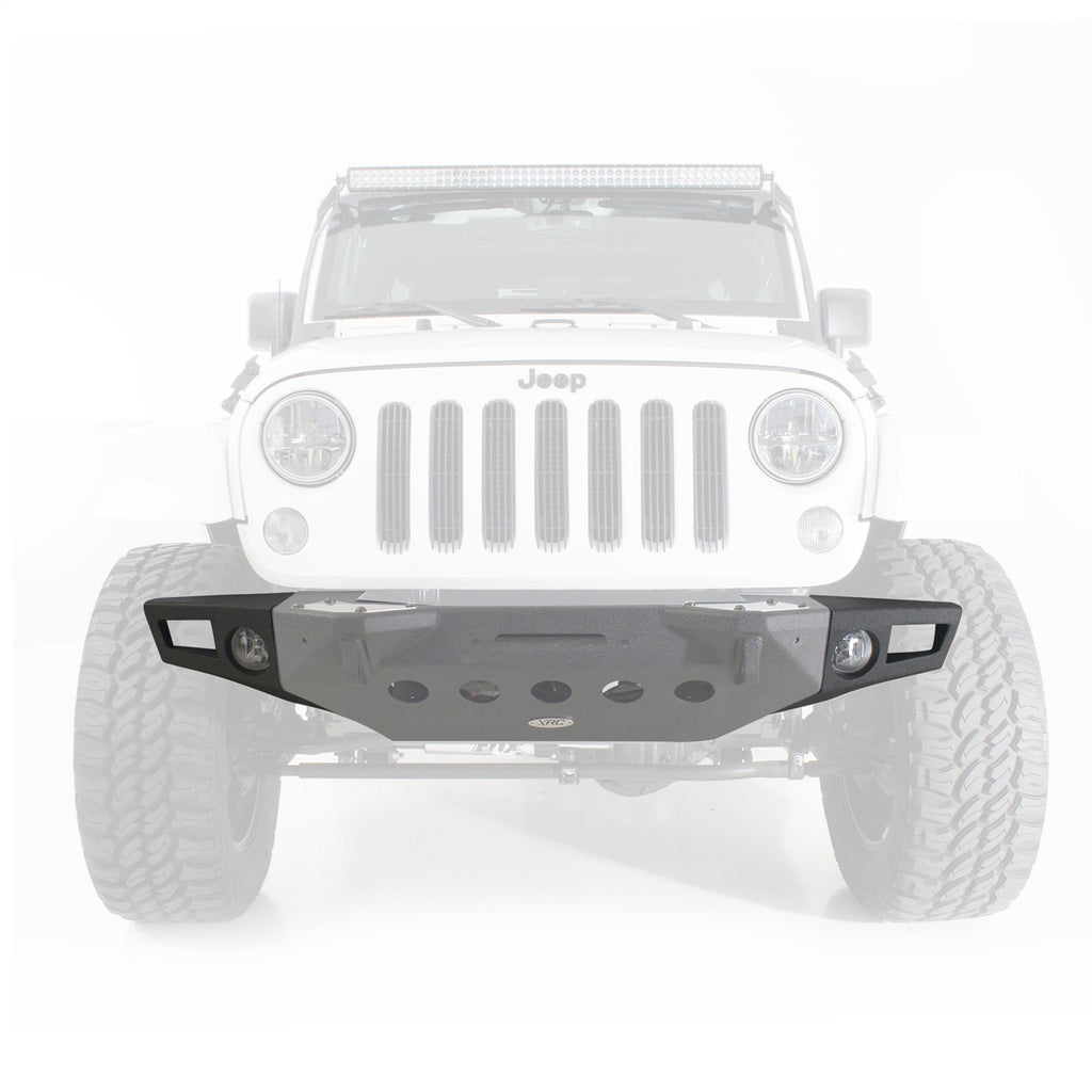 Smittybilt 76830 XRC M.O.D. Bumper End Plates Fits 07-18 Wrangler (JK)