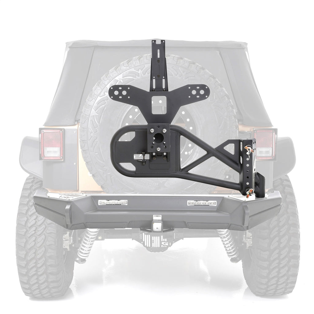Smittybilt 76857LT XRC Tire Carrier Fits 07-18 Wrangler (JK)