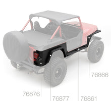 Load image into Gallery viewer, Smittybilt 76877 XRC Fender Flare Set Fits 87-95 Wrangler (YJ)