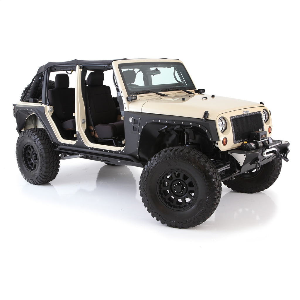 Smittybilt 76880 XRC Armor Fender Skin Fits 07-18 Wrangler (JK)