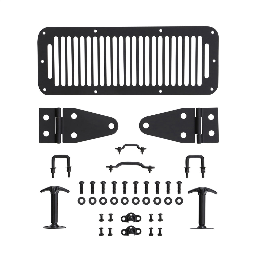 Smittybilt 7699 Complete Hood Kit Fits 76-95 CJ5 CJ7 Scrambler Wrangler (YJ)