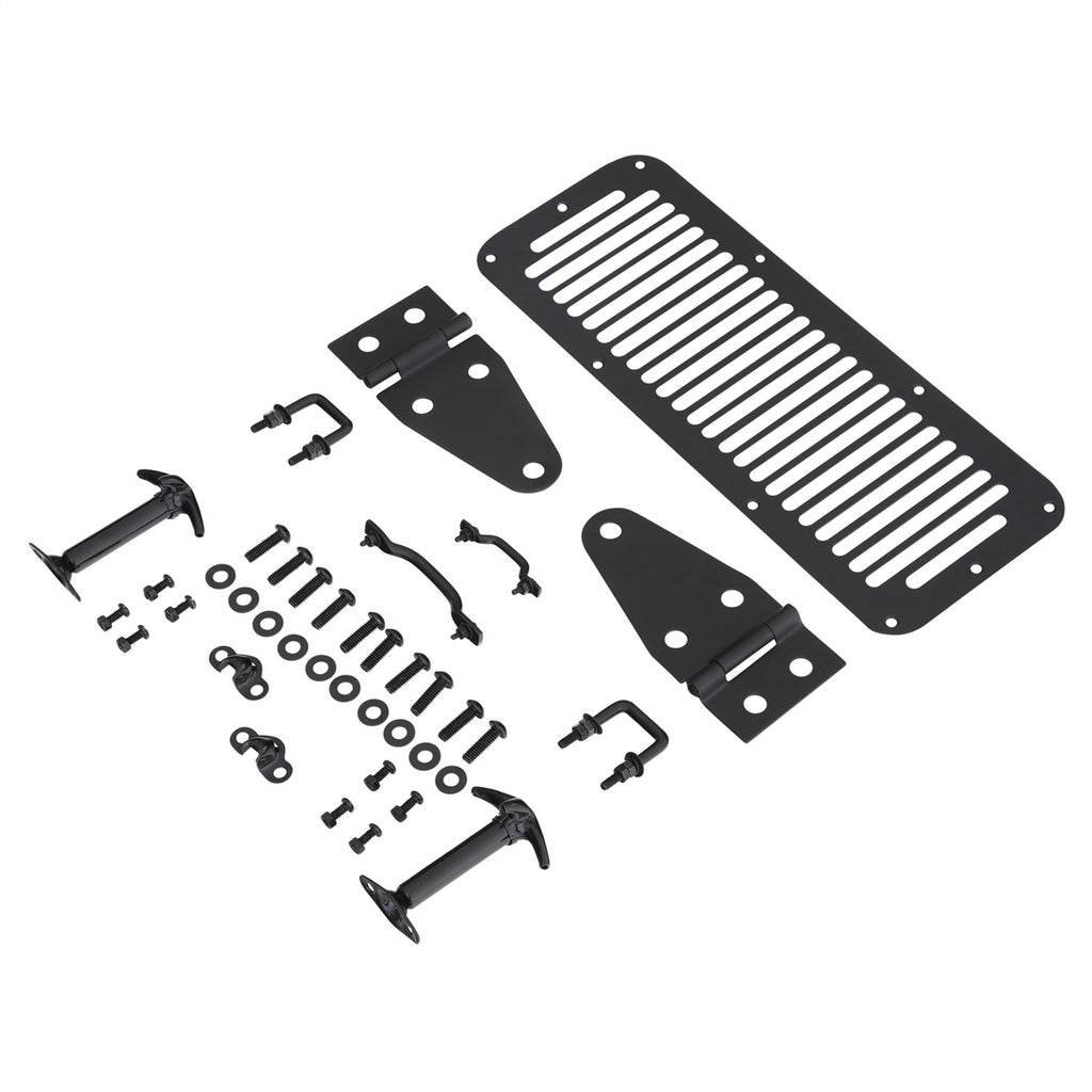 Smittybilt 7699 Complete Hood Kit Fits 76-95 CJ5 CJ7 Scrambler Wrangler (YJ)