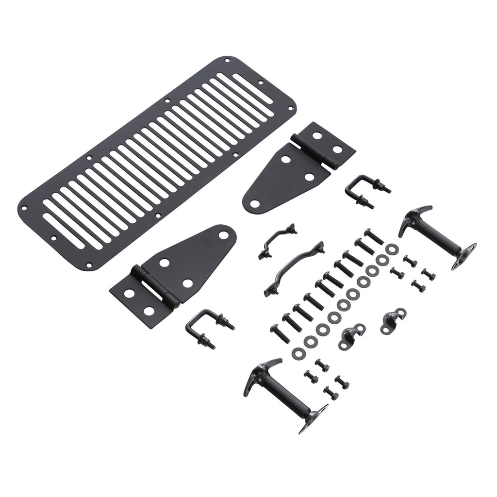 Smittybilt 7699 Complete Hood Kit Fits 76-95 CJ5 CJ7 Scrambler Wrangler (YJ)