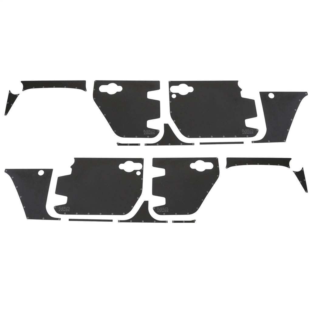 Smittybilt 76994 Mag-Armor Magnetic Trail Skins Fits 07-18 Wrangler (JK)