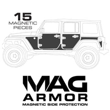Load image into Gallery viewer, Smittybilt 76994 Mag-Armor Magnetic Trail Skins Fits 07-18 Wrangler (JK)