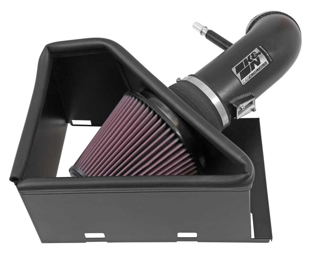 K&N Filters 77-1568KTK Performance Induction Kit Fits 14-18 2500 3500