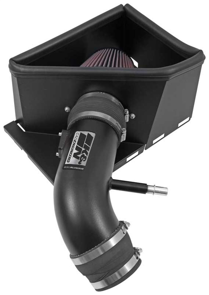 K&N Filters 77-1568KTK Performance Induction Kit Fits 14-18 2500 3500