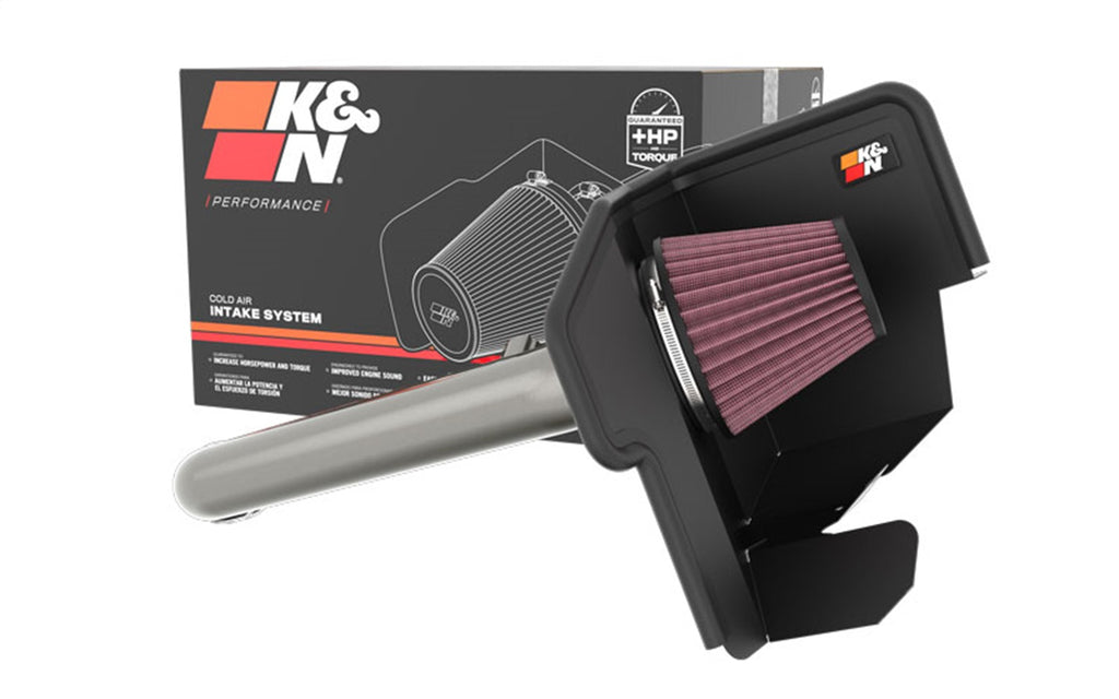 K&N Filters 77-6018KC Performance Air Intake System Fits 22-24 Frontier