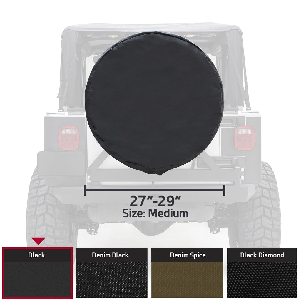 Smittybilt 772901 Spare Tire Cover