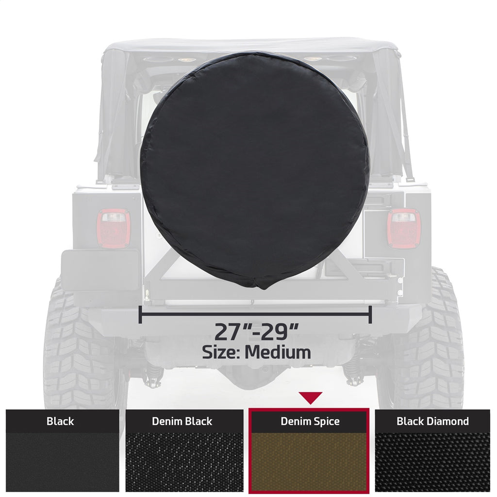 Smittybilt 772917 Spare Tire Cover