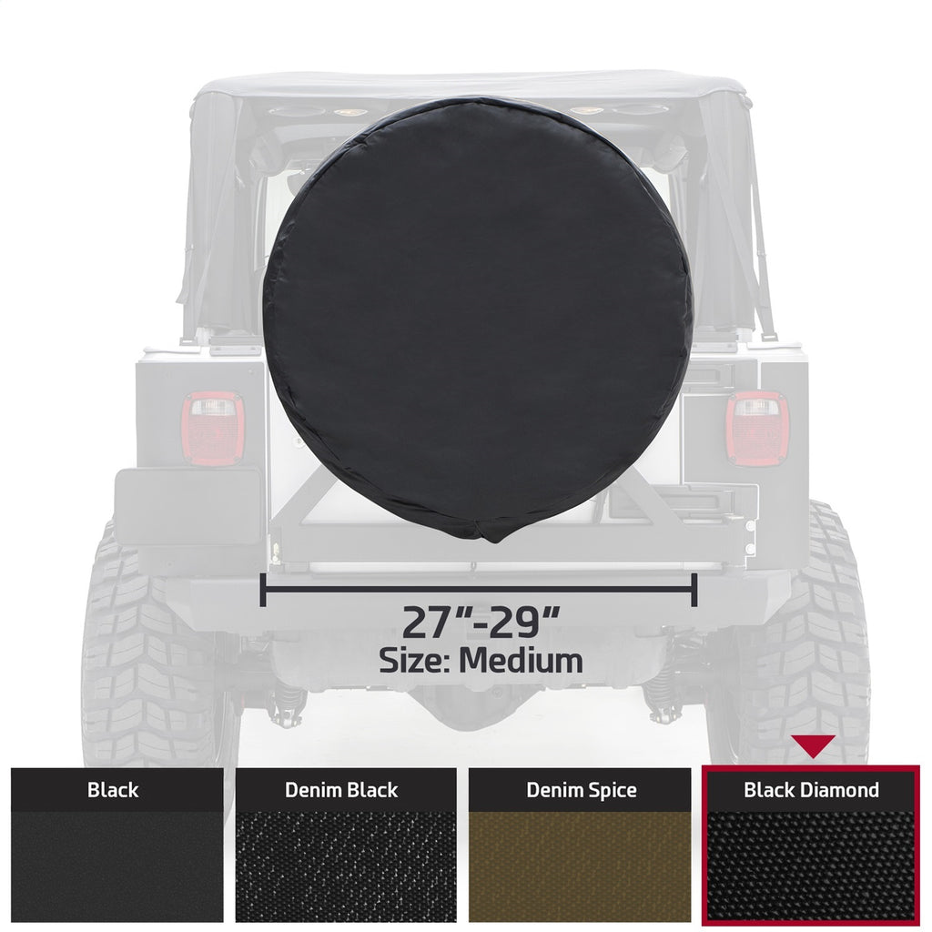 Smittybilt 772935 Spare Tire Cover