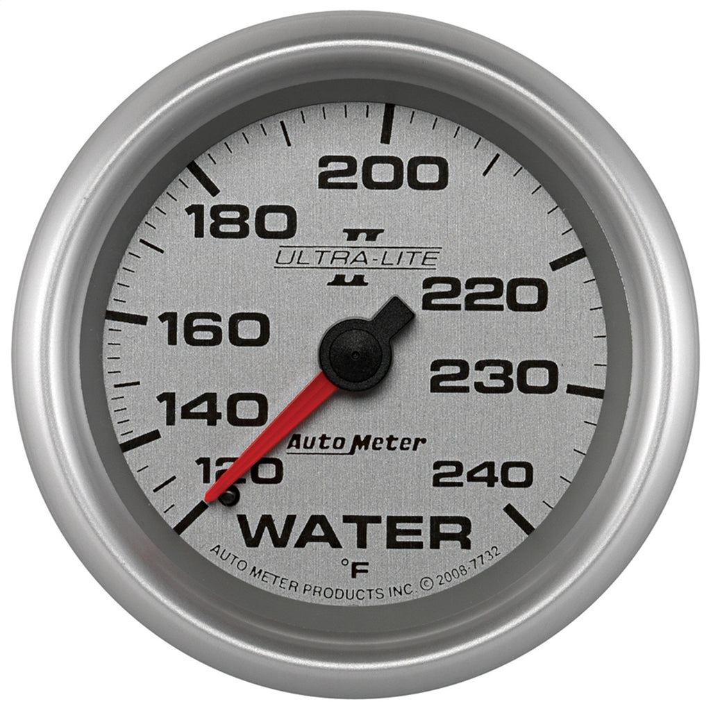 AutoMeter 7732 Ultra-Lite II Mechanical Water Temperature Gauge