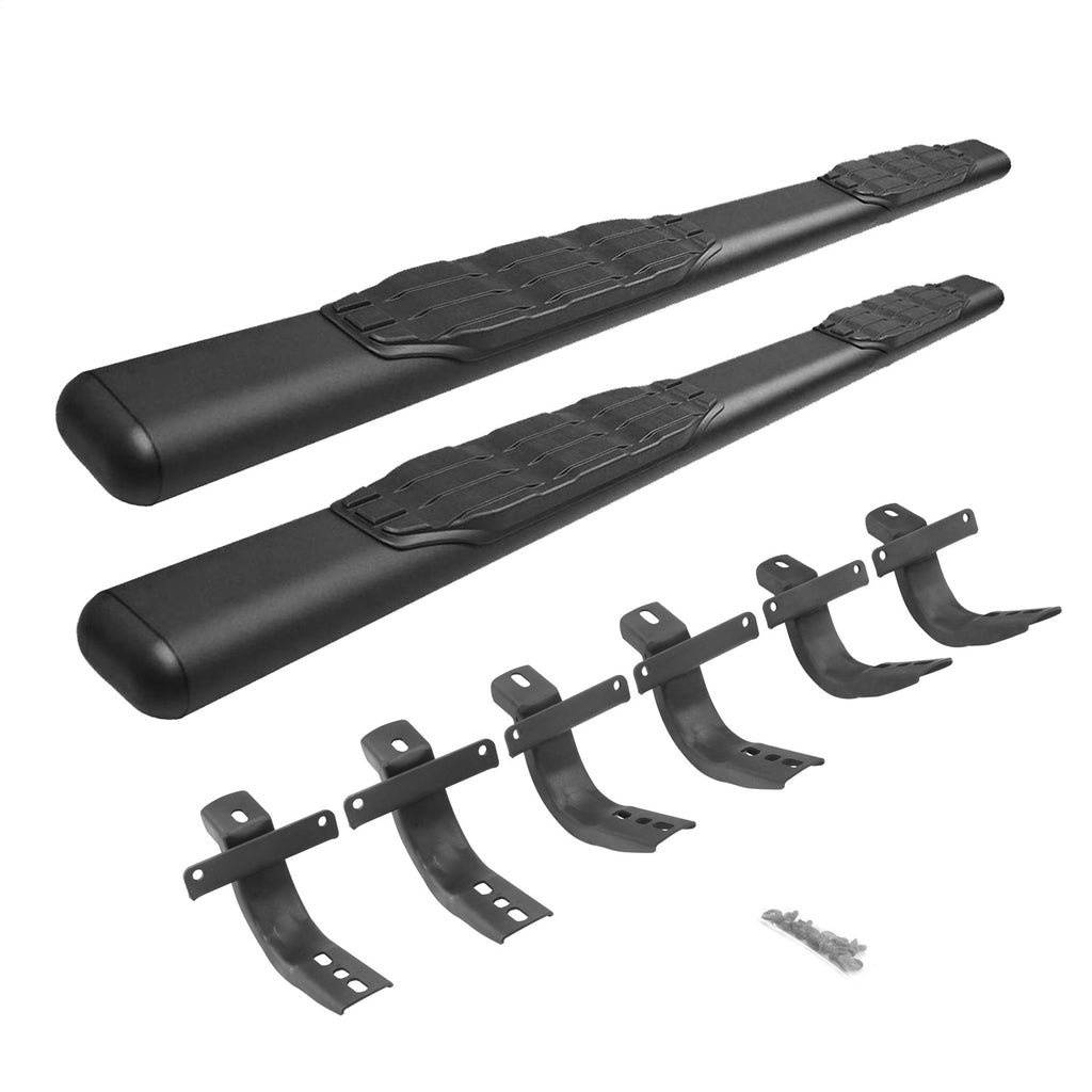 Go Rhino 105412973T 5 in. 1000 Series Side Steps w/Mounting Brackets Kit