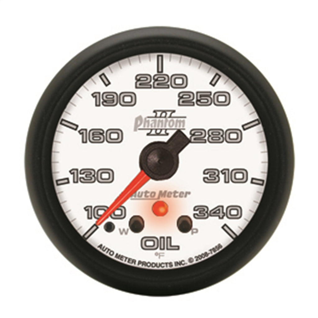 AutoMeter 7856 Phantom II Electric Oil Temperature Gauge