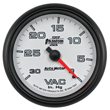 Load image into Gallery viewer, AutoMeter 7884 Phantom II Mechanical Vacuum Gauge