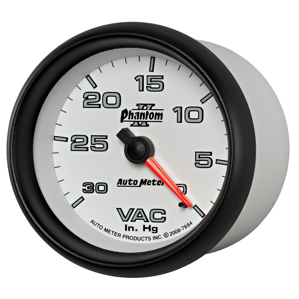 AutoMeter 7884 Phantom II Mechanical Vacuum Gauge