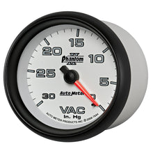 Load image into Gallery viewer, AutoMeter 7884 Phantom II Mechanical Vacuum Gauge