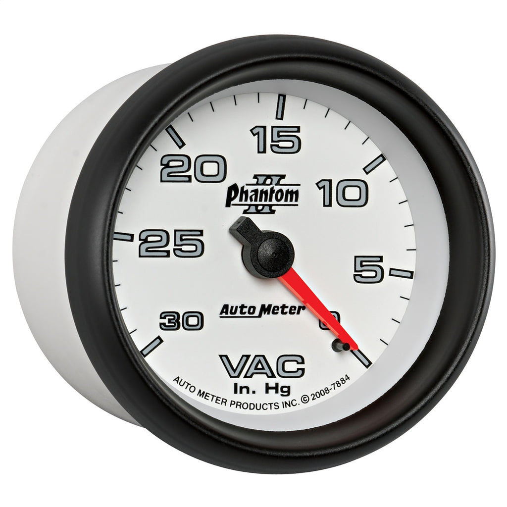 AutoMeter 7884 Phantom II Mechanical Vacuum Gauge