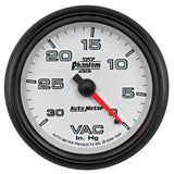 AutoMeter 7884 Phantom II Mechanical Vacuum Gauge