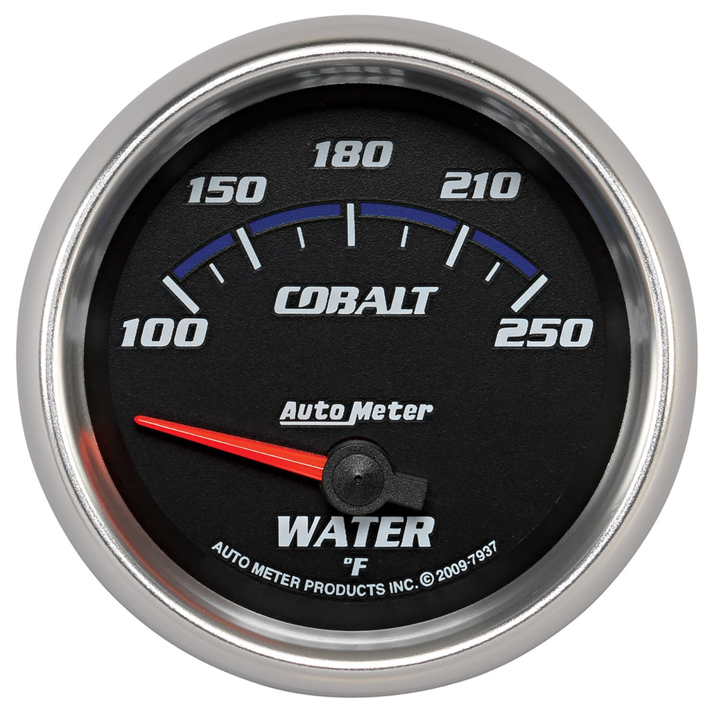 AutoMeter 7937 Cobalt Electric Water Temperature Gauge