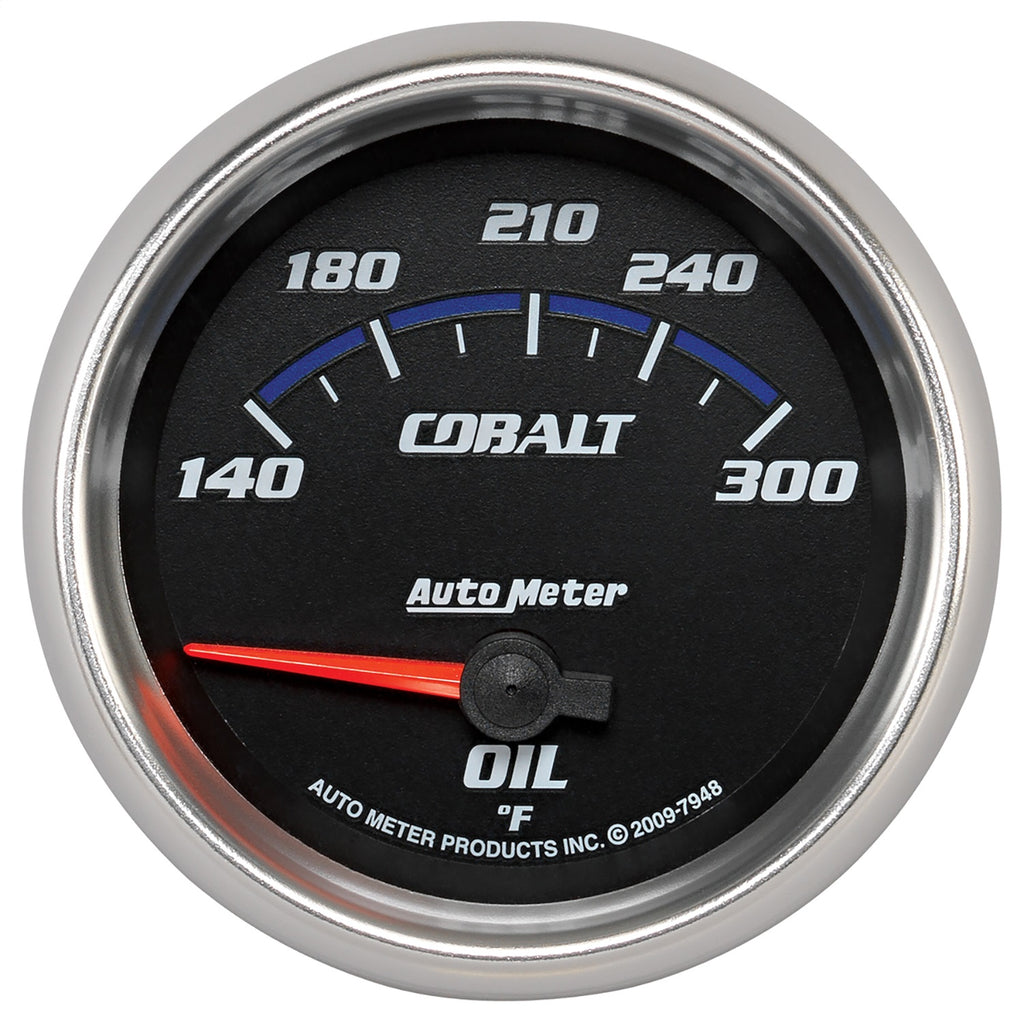 AutoMeter 7948 Cobalt Electric Oil Temperature Gauge