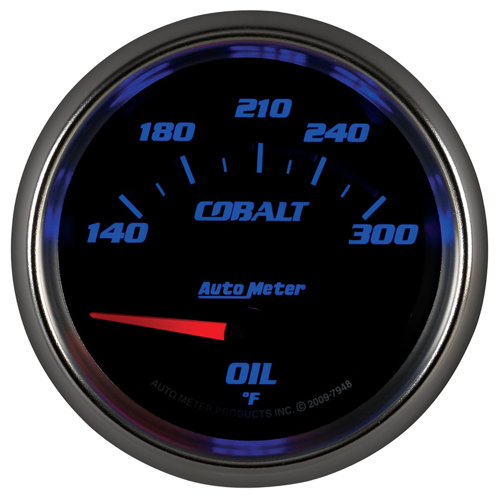 AutoMeter 7948 Cobalt Electric Oil Temperature Gauge