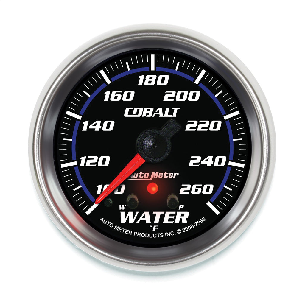 AutoMeter 7955 Cobalt Electric Water Temperature Gauge