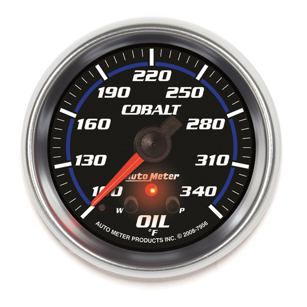 AutoMeter 7956 Cobalt Electric Oil Temperature Gauge