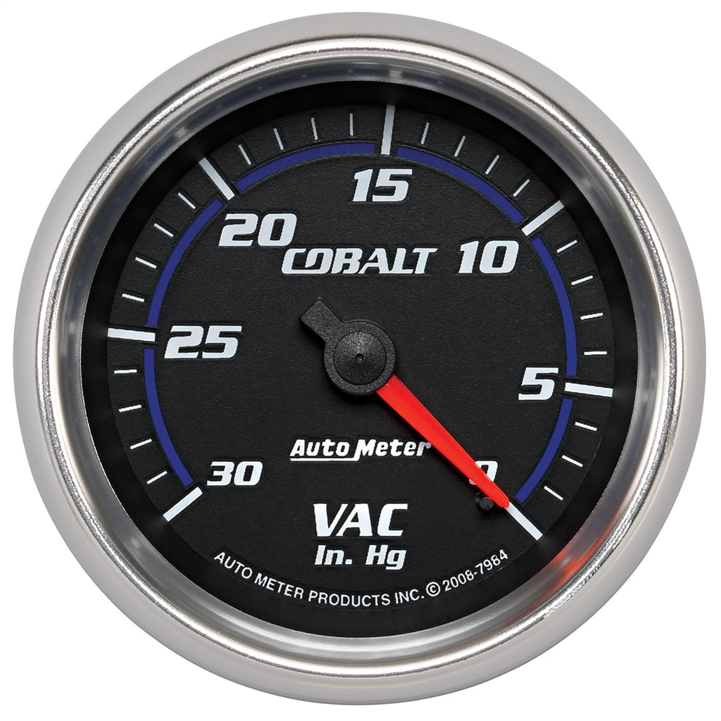 AutoMeter 7984 Cobalt Mechanical Vacuum Gauge