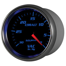 Load image into Gallery viewer, AutoMeter 7984 Cobalt Mechanical Vacuum Gauge