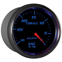 Load image into Gallery viewer, AutoMeter 7984 Cobalt Mechanical Vacuum Gauge