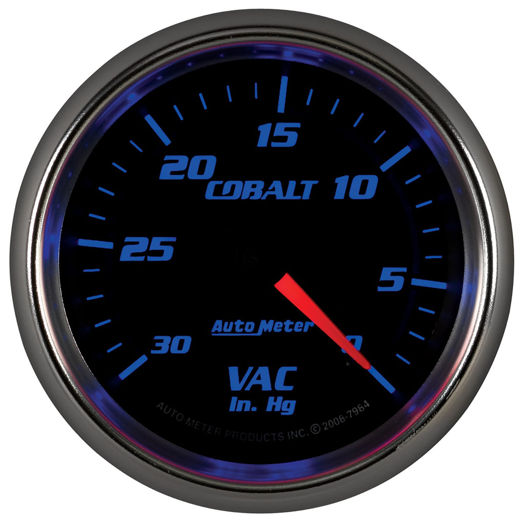 AutoMeter 7984 Cobalt Mechanical Vacuum Gauge