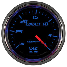 Load image into Gallery viewer, AutoMeter 7984 Cobalt Mechanical Vacuum Gauge