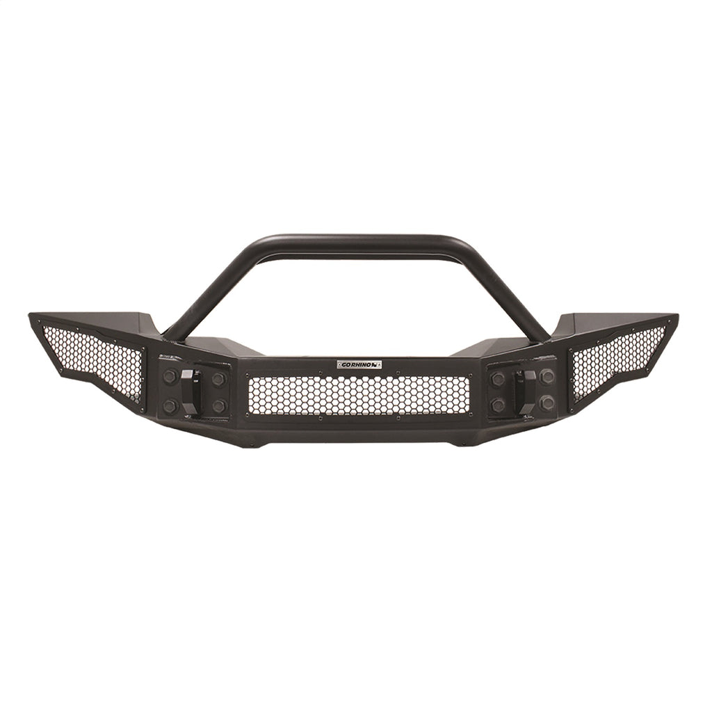 Go Rhino 331201T Rockline Front Full Width Bumper w/Overrider
