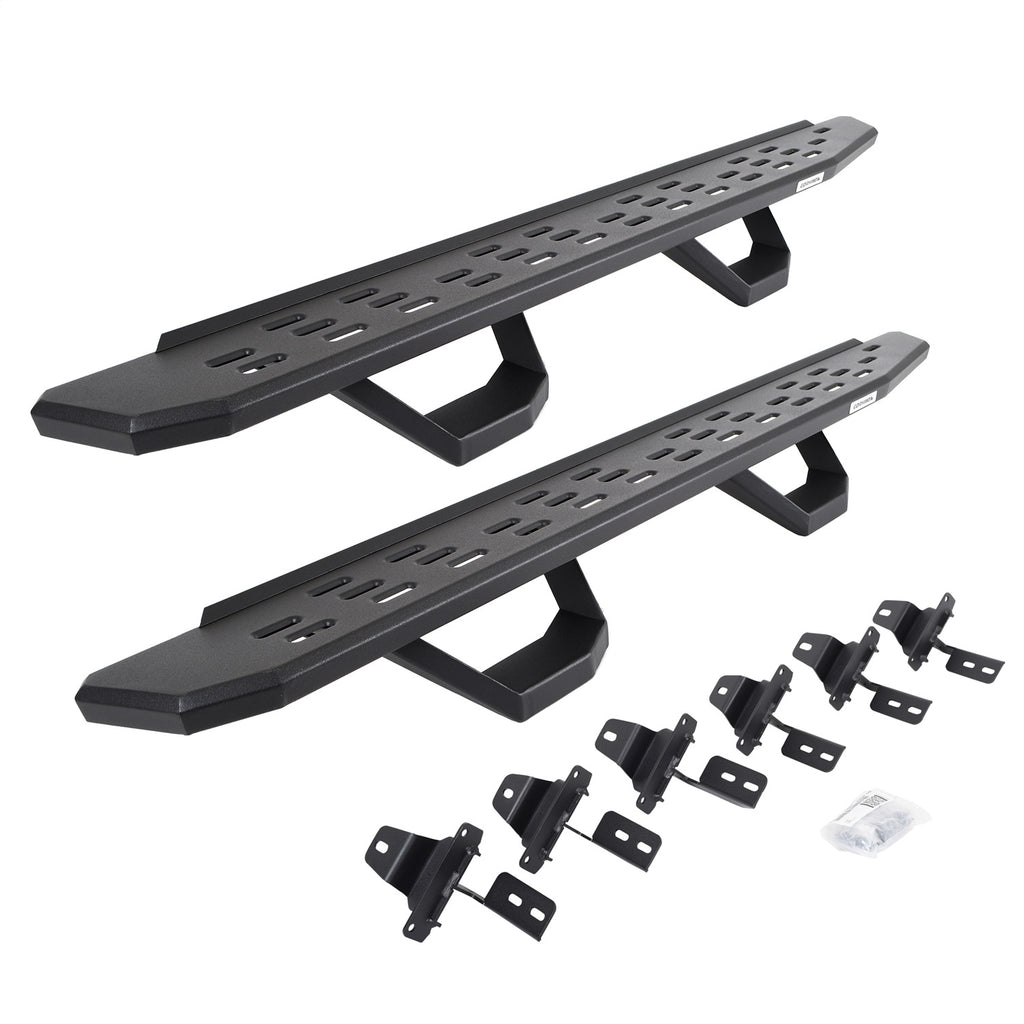 Go Rhino 6965067320T RB30 Running Boards w/Mounting Brackets Fits Wrangler (JL)
