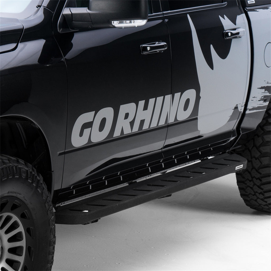 Go Rhino 63420687T RB10 Running Boards w/Mounting Brackets Kit