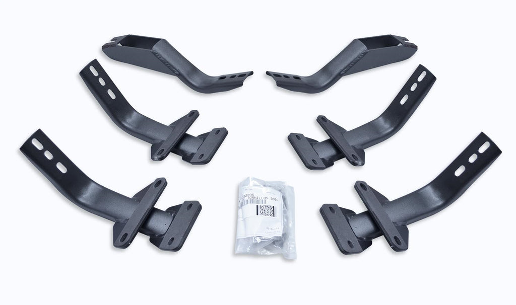 Go Rhino 6841565 OE Xtreme Side Steps Mounting Brackets Fits 15-25 F-150