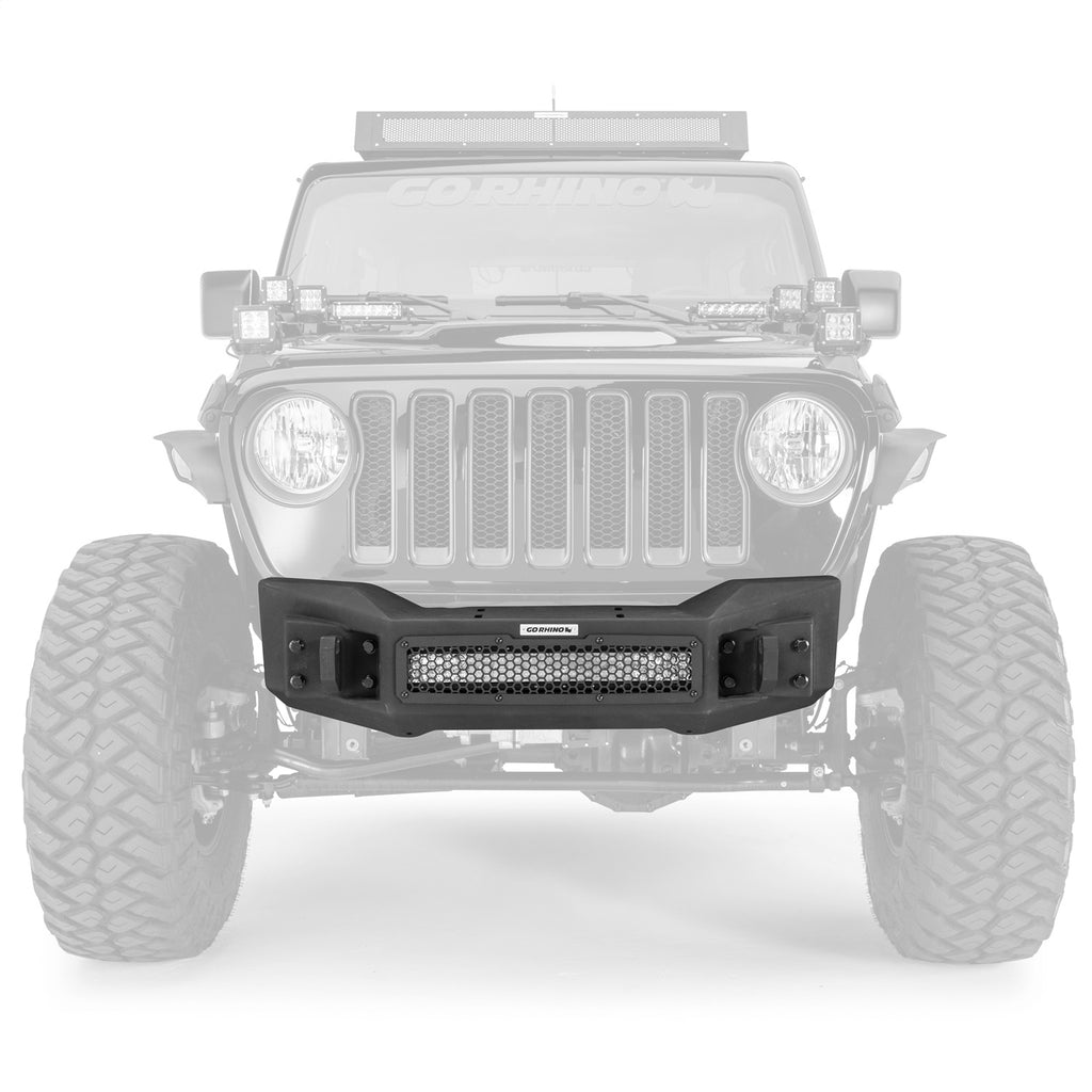 Go Rhino 331100T Rockline Front Stubby Bumper