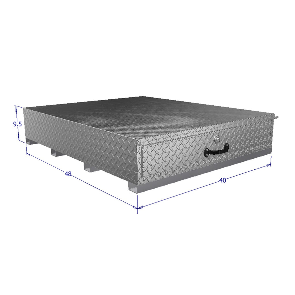 Westin 80-HBS308 Brute Bedsafe In-Bed Tool Box