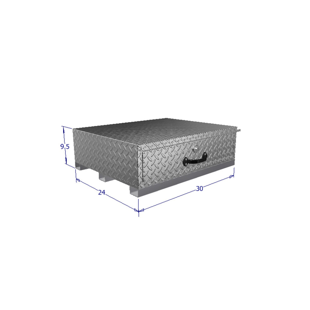 Westin 80-HBS312 Brute Bedsafe In-Bed Tool Box