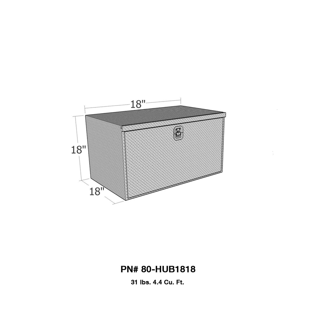 Westin 80-HUB1818 Brute HD Under Body Tool Box