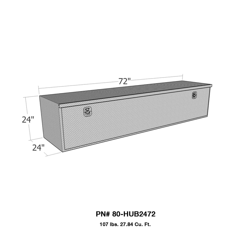 Westin 80-HUB2472 Brute HD Under Body Tool Box