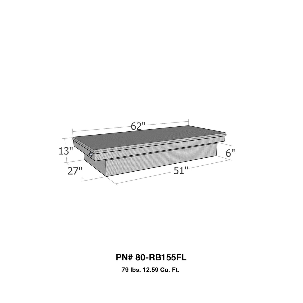 Westin 80-RB155FL Brute Full Lid Tool Box