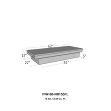 Load image into Gallery viewer, Westin 80-RB155FL Brute Full Lid Tool Box